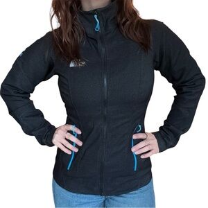 The North Face Summit Series Full Zip Jacket Black Lightweight Outdoor Hiking
